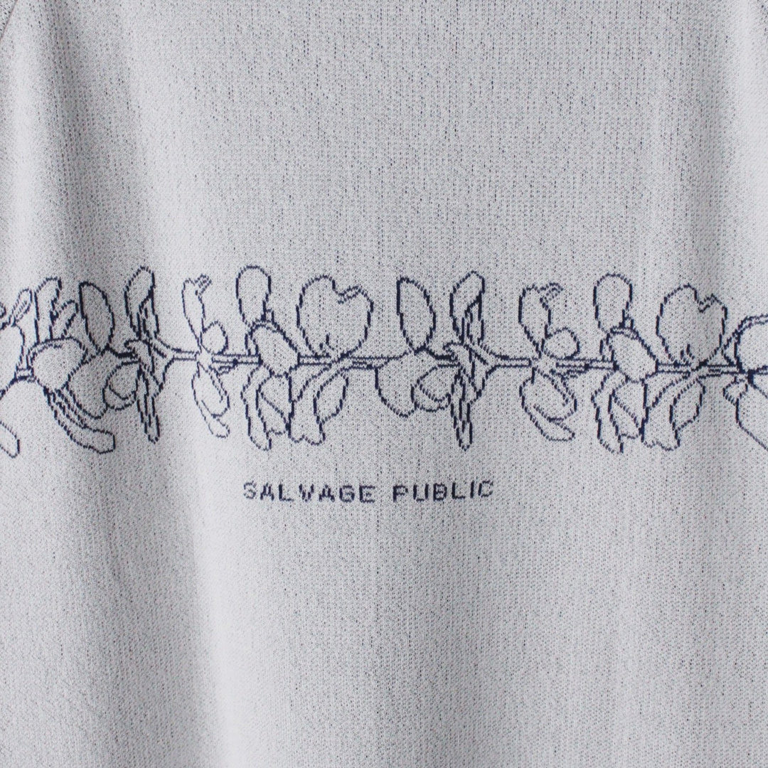 ［SALVAGE PUBLIC Kolepa］HONU MOCKNECK HALF SLEEVE JACQUARD(PUA)