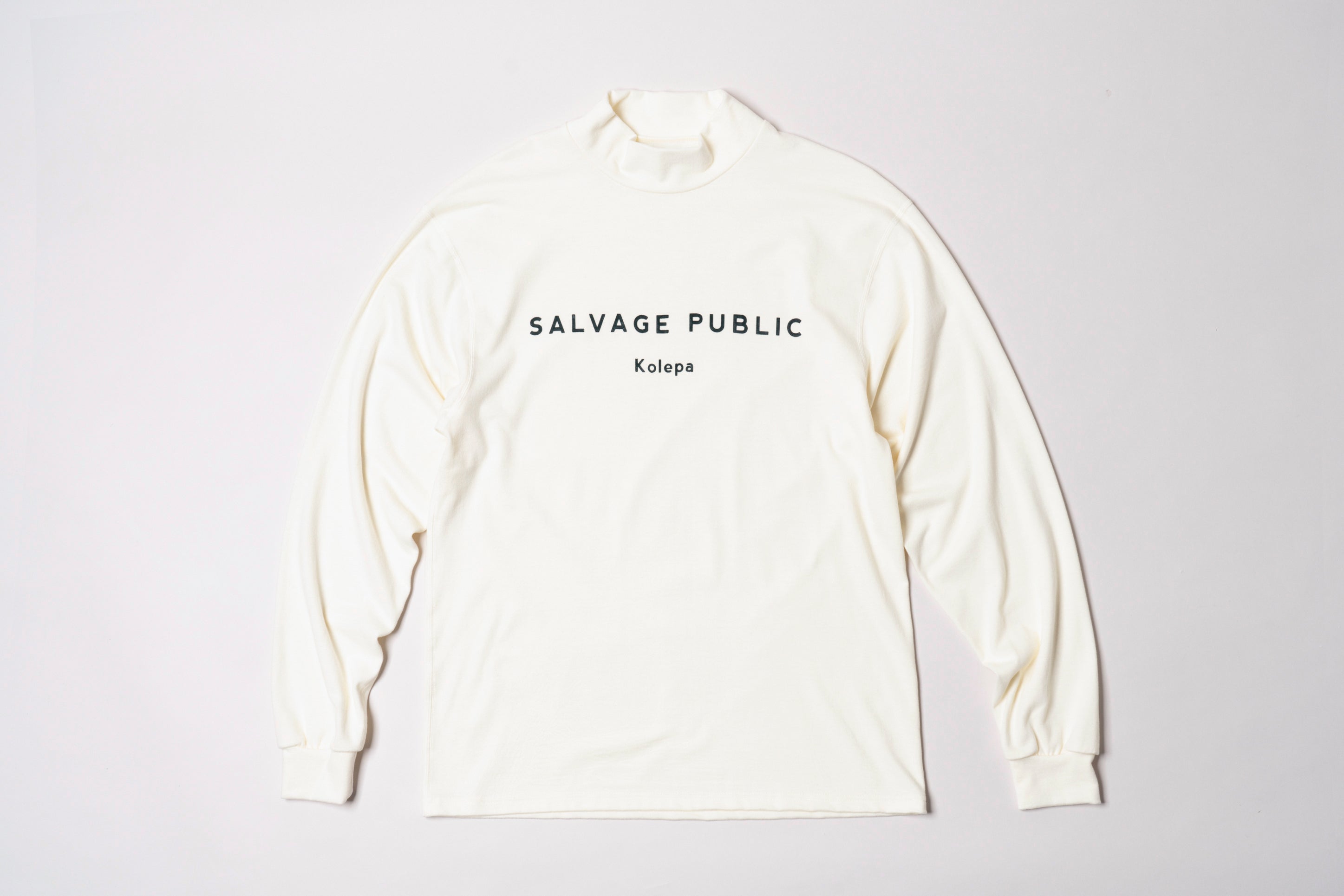 ［サルベージパブリックコレパ］ホヌ 保温モックネックシャツ（コレパ）