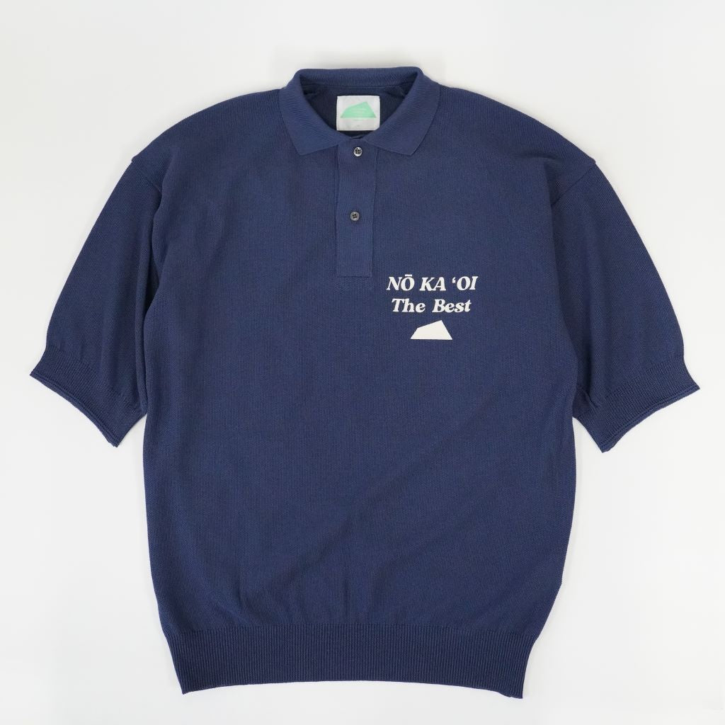［サルベージパブリックコレパ］ウラナ ポロ 半袖 ピケニット (NO KA OI)