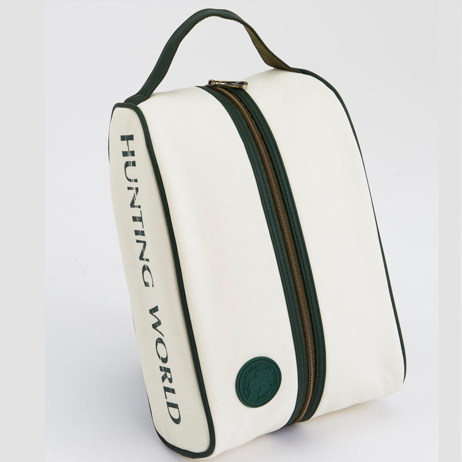 ［ハンティングワールド］シューズケース “The Canvas Shoe Bag”