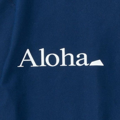 ［サルベージパブリックコレパ］サーフ モックネック半袖 (Aloha/Laua’e)