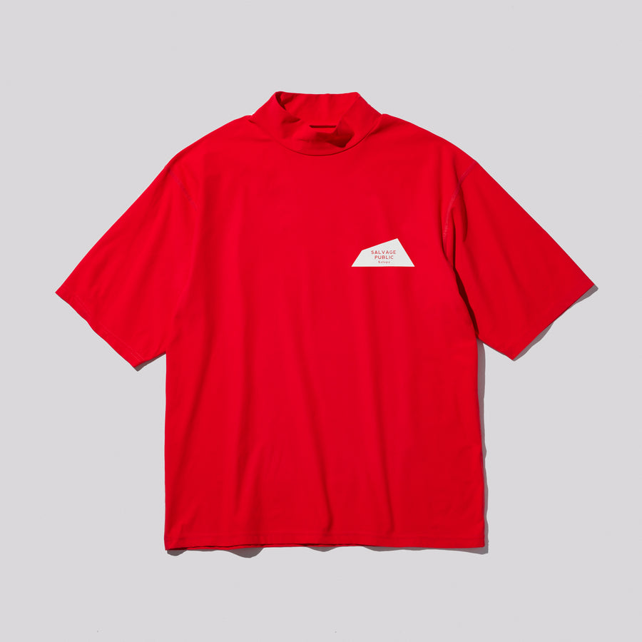 ［サルベージパブリックコレパ］サーフ モックネック半袖 (DH/PARADISE)