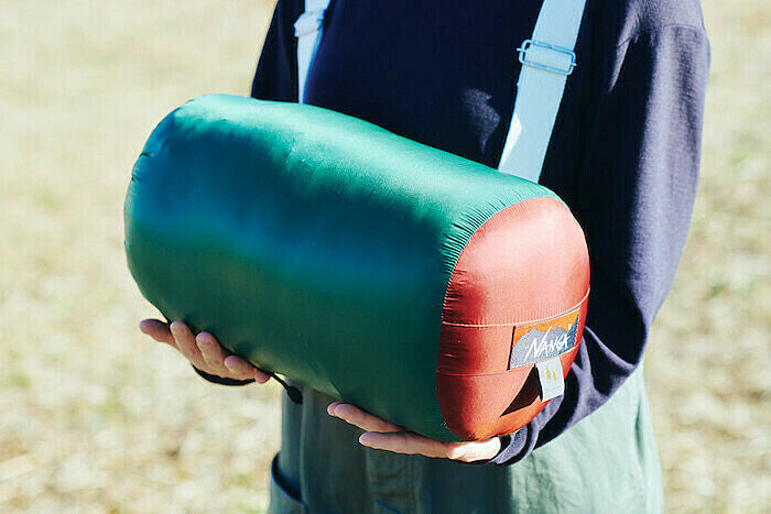 ランドネ×ナンガ 寒がりなわたしの寝袋