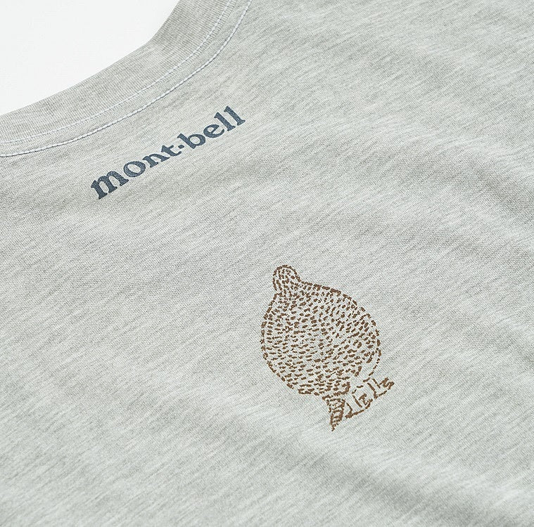 ［ランドネ×モンベル］胸に山トモTシャツ 雷鳥