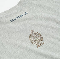 ［ランドネ×モンベル］胸に山トモTシャツ 雷鳥