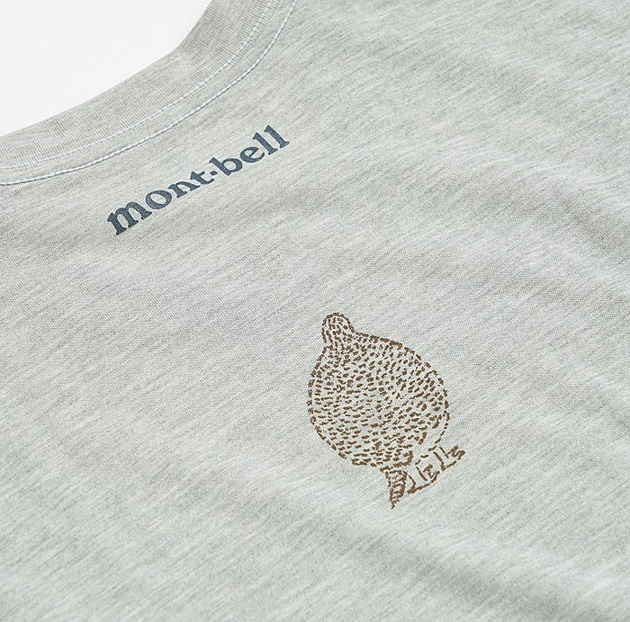 ［ランドネ×モンベル］胸に山トモTシャツ 雷鳥