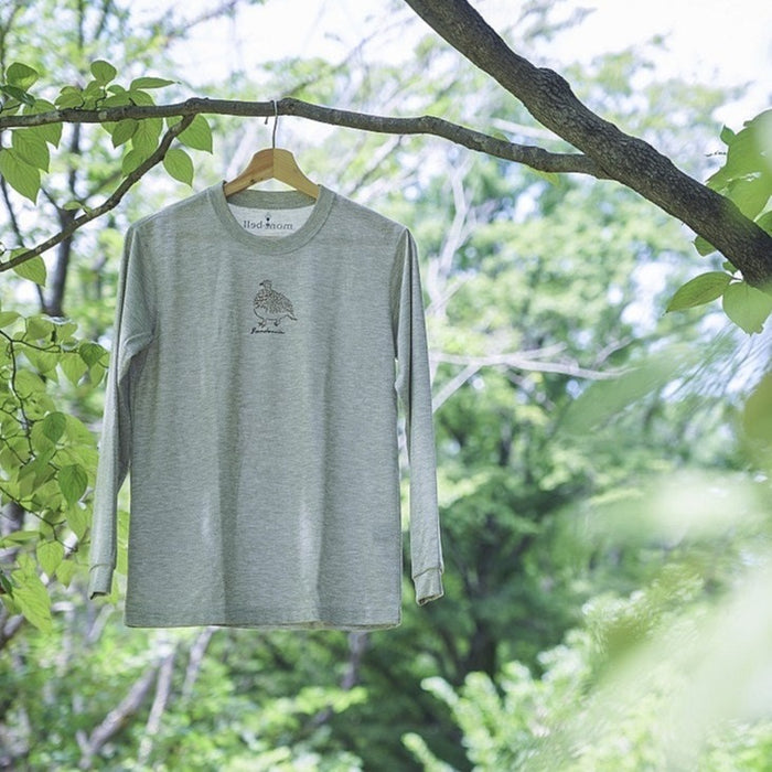 ［ランドネ×モンベル］胸に山トモTシャツ 雷鳥