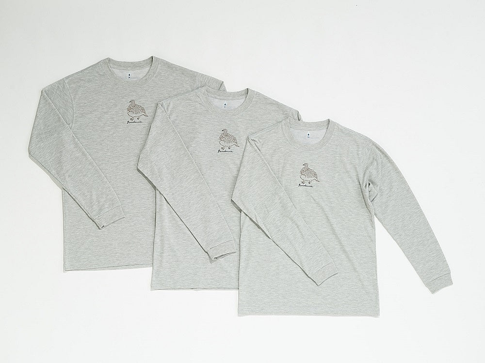 ［ランドネ×モンベル］胸に山トモTシャツ 雷鳥