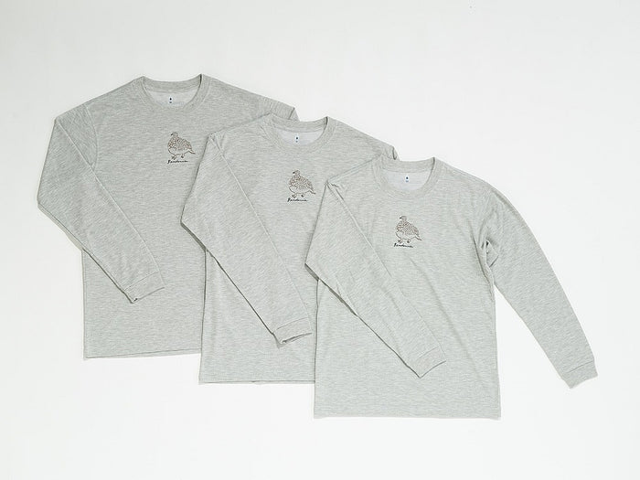 ［ランドネ×モンベル］胸に山トモTシャツ 雷鳥