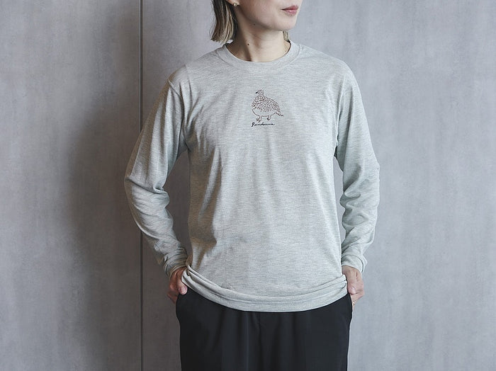 ［ランドネ×モンベル］胸に山トモTシャツ 雷鳥