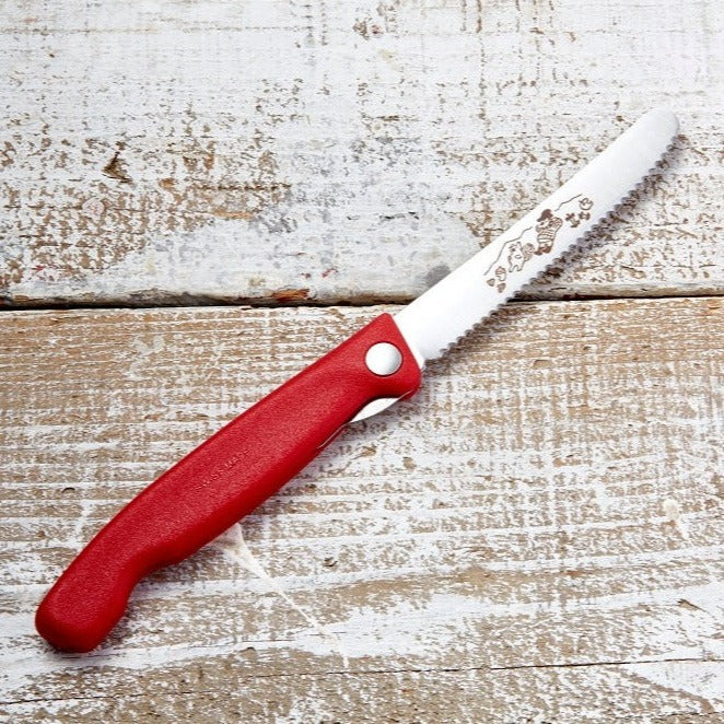 ［ランドネ×ビクトリノックス］山ごはんナイフ～お腹いっぱいのムッシュと森の仲間～