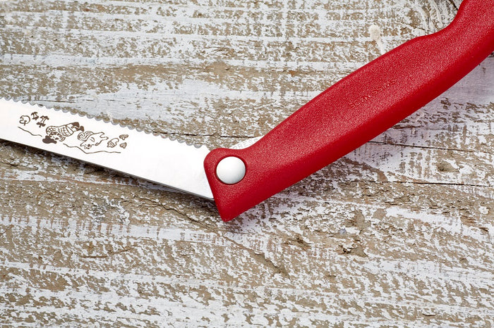 ［ランドネ×ビクトリノックス］山ごはんナイフ～お腹いっぱいのムッシュと森の仲間～