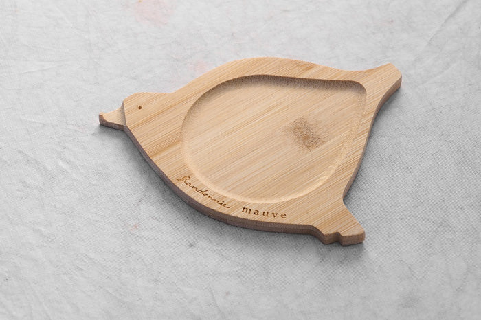 ランドネ×mauve「木の雷鳥コースター」