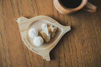 ランドネ×mauve「木の雷鳥コースター」