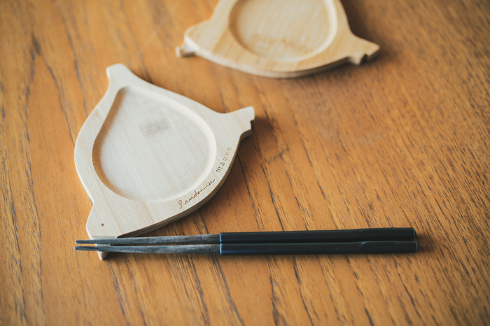 ランドネ×mauve「木の雷鳥コースター」