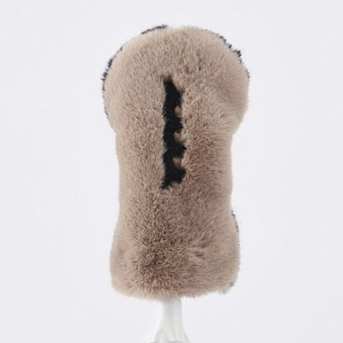 ［ムータマリン］2TONE FUR ヘッドカバー／ユーティリティ用